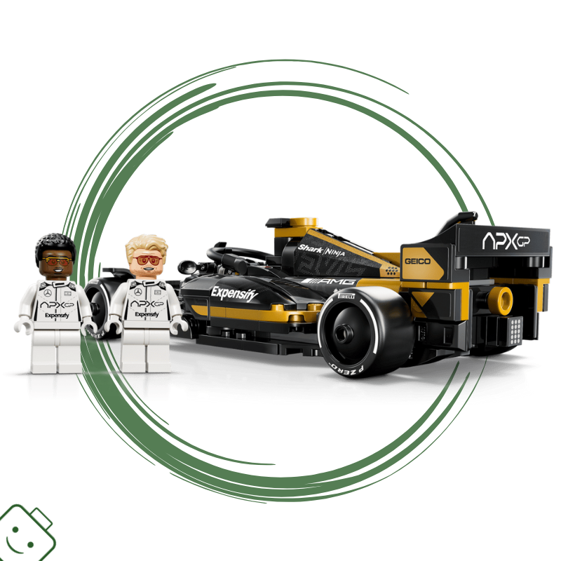 LEGO® Speed Champions Závodní auto týmu APXGP z filmu F1® / 77252