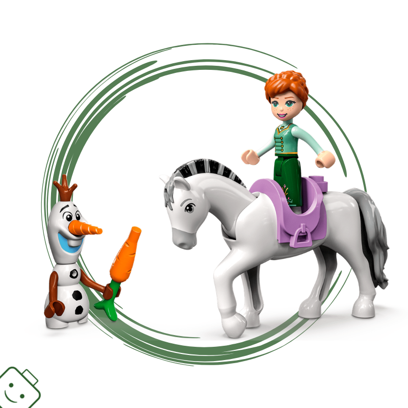 LEGO® Disney™ Zábava na zámku s Annou a Olafem / 43204