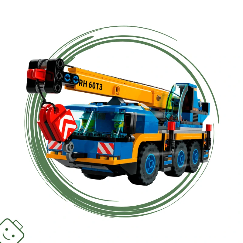 LEGO® City Pojízdný jeřáb / 60324