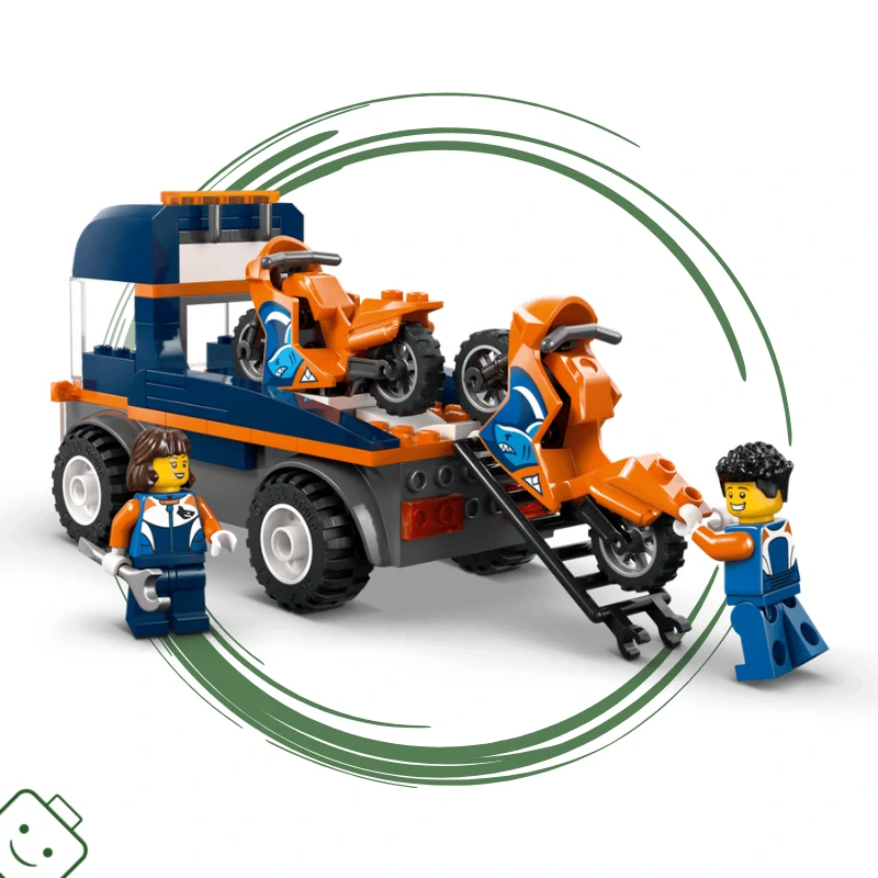 LEGO® City Kamion na přepravu motorek / 60491