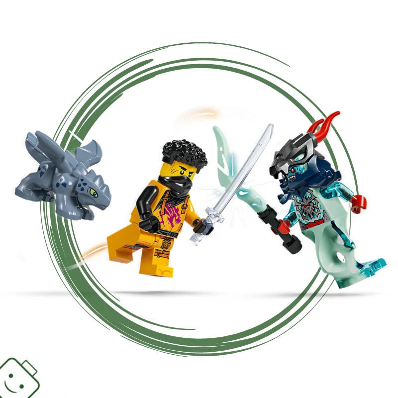 LEGO® NINJAGO® Arin a bojový robot Spinjitzu / 71839
