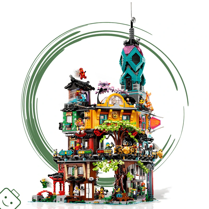 LEGO® NINJAGO® Zahrady v NINJAGO® City / 71741