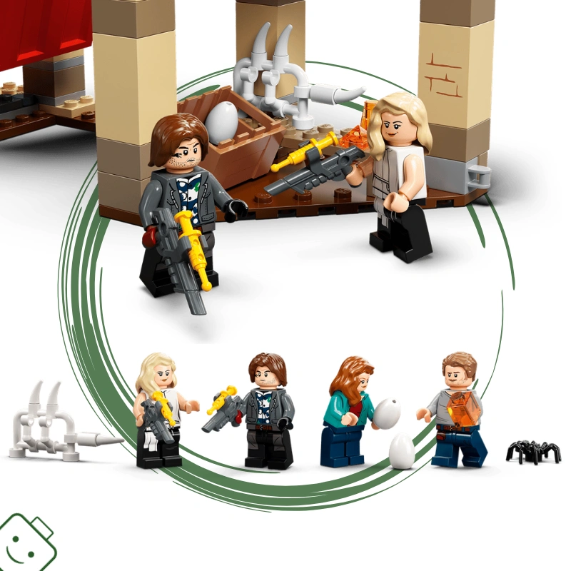 LEGO® Jurassic World™ Útěk T-rexe a atrociraptora / 76948