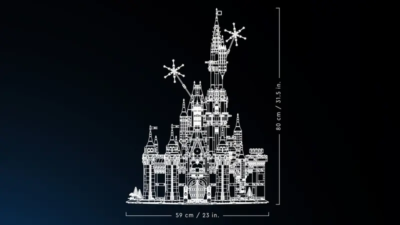 LEGO® Disney™ Zámek Disney / 43222