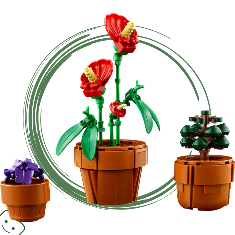 LEGO® Botanicals Miniaturní rostliny - obal 2. jakosti / 10329-4