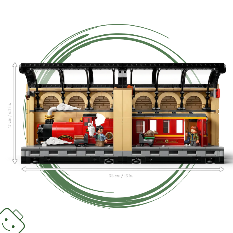 LEGO® Harry Potter Knižní zarážka: Spěšný vlak do Bradavic - obal 2. jakosti / 76450-4