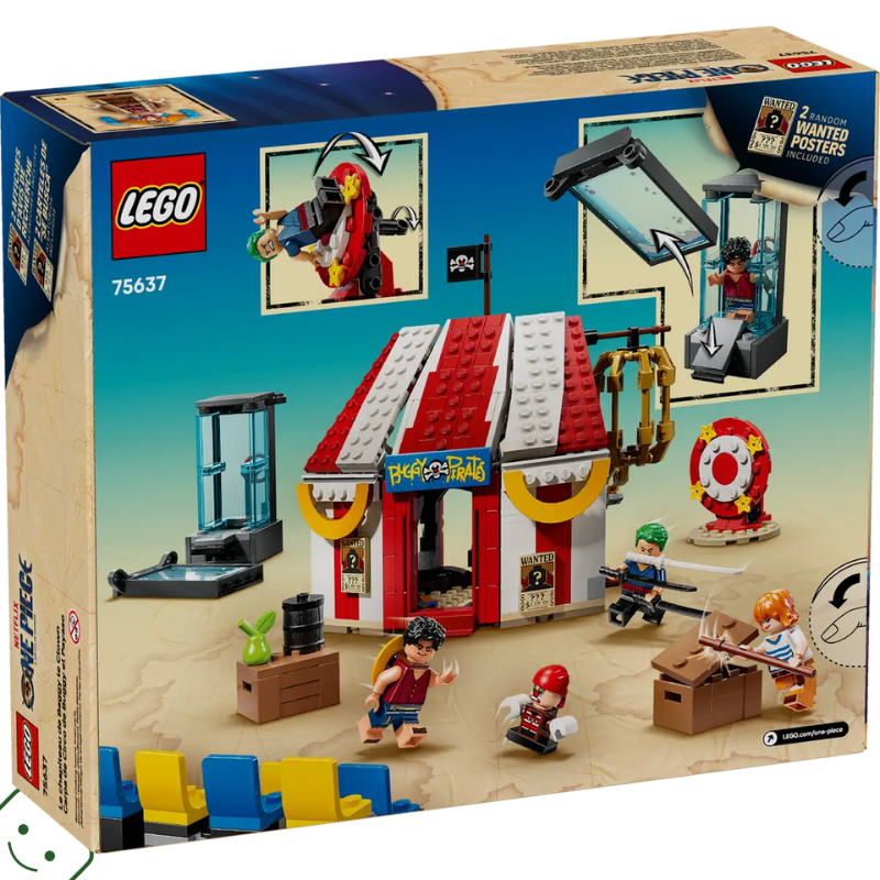 LEGO® ONE PIECE Klaun Buggy a jeho cirkusový stan / 75637