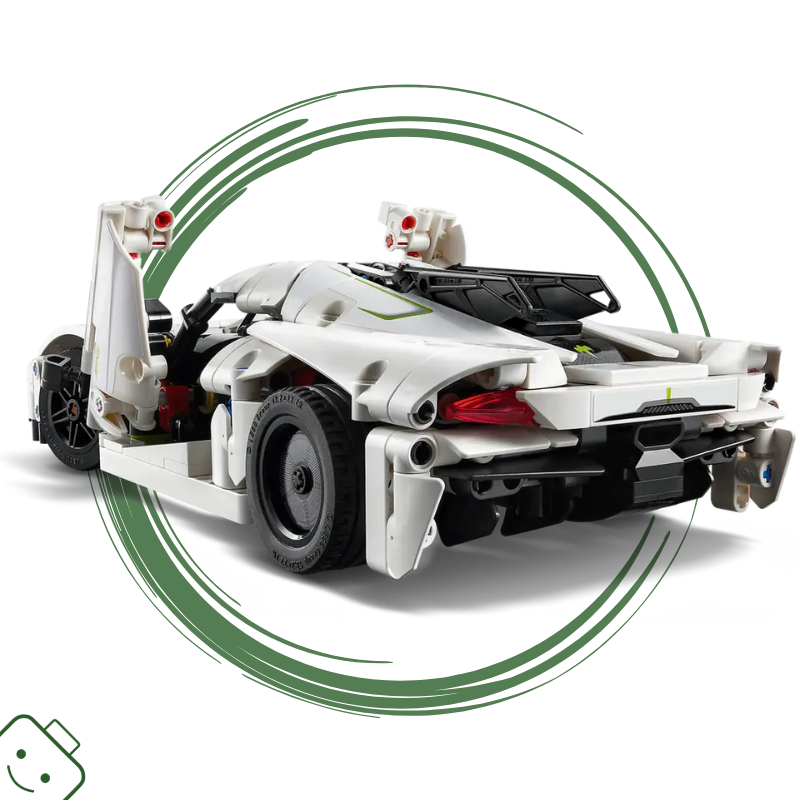 LEGO® Technic Bílé hyperauto Koenigsegg Jesko Absolut / 42184