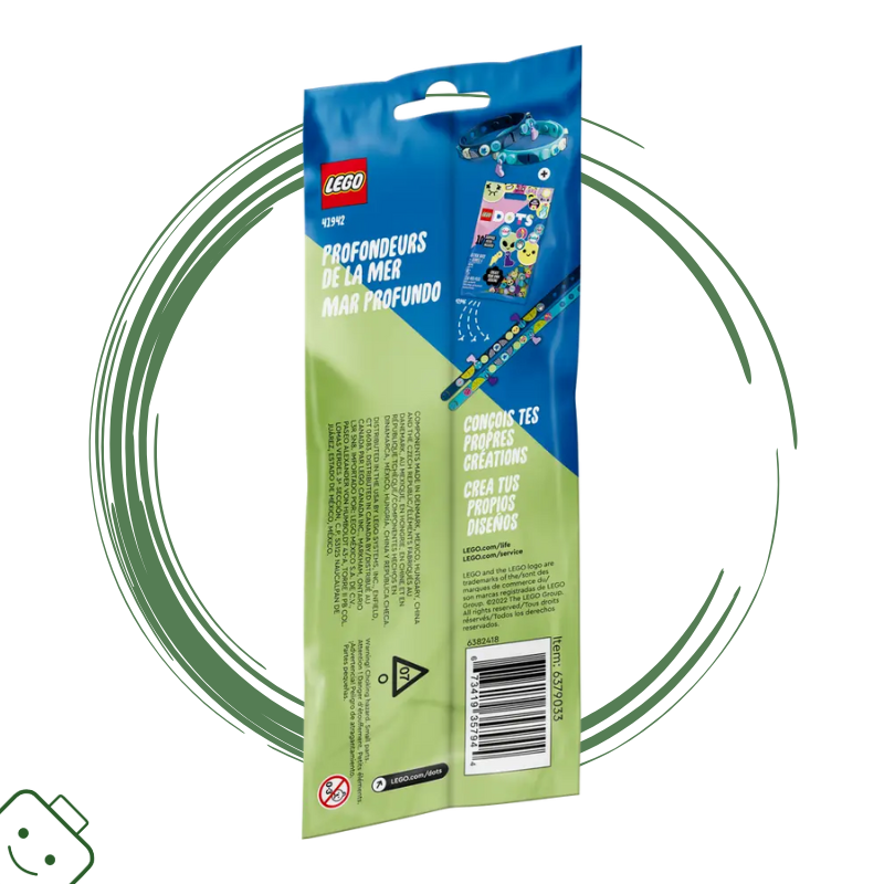 LEGO® DOTS Náramky s ozdobami – v hlubinách oceánů / 41942