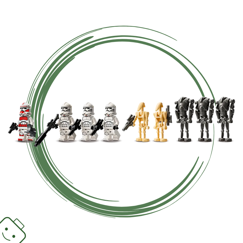 LEGO® Star Wars™ Bitevní balíček klonového vojáka a bitevního droida / 75372