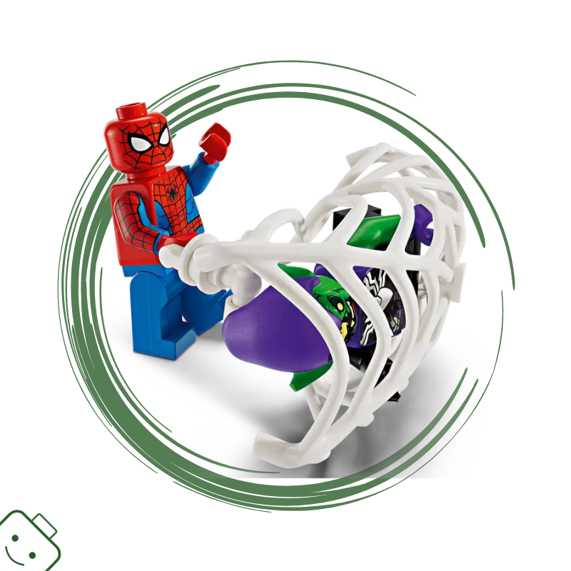 LEGO® Marvel Spider-Manovo závodní auto a Venom Zelený goblin / 76279