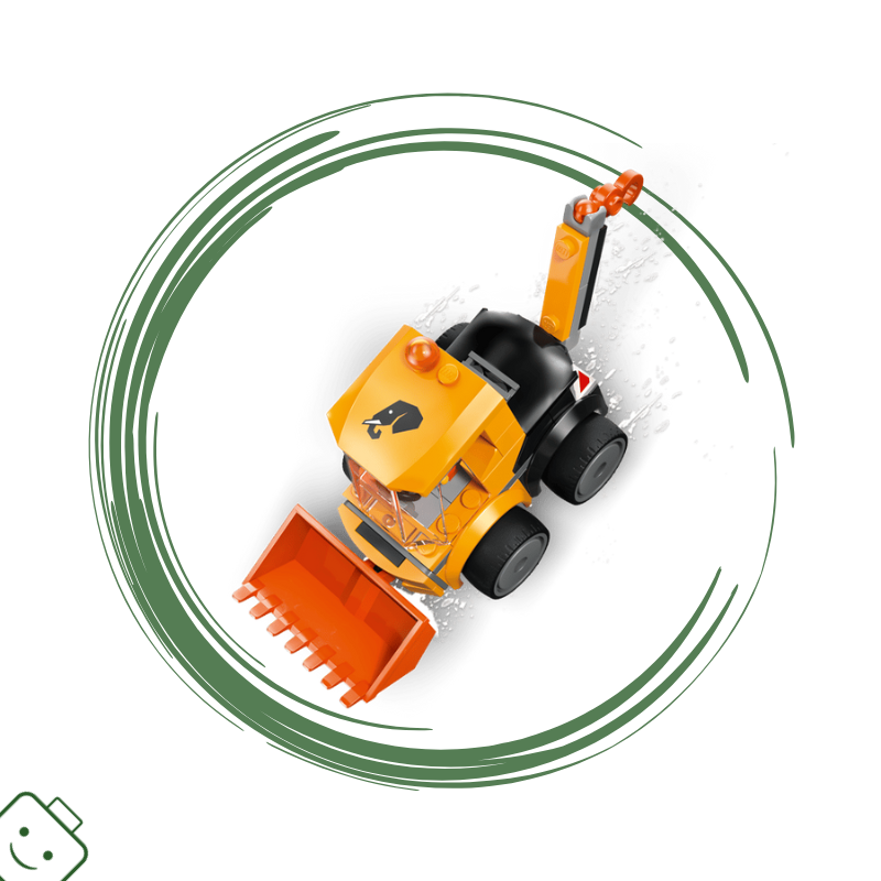 LEGO® City Autíčka – Stavební nakladač / 60483