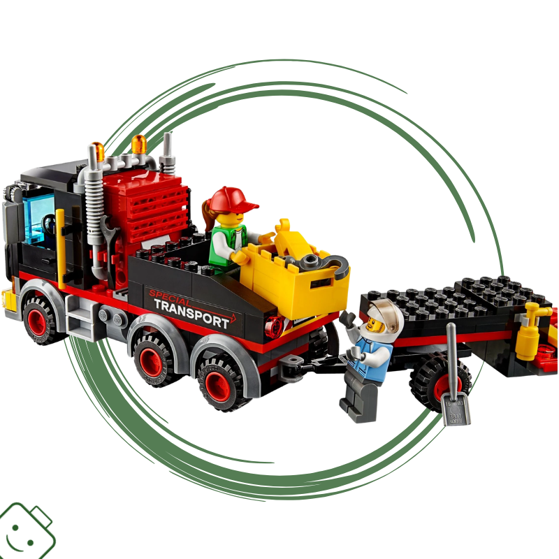 LEGO® City Tahač na přepravu těžkého nákladu / 60183
