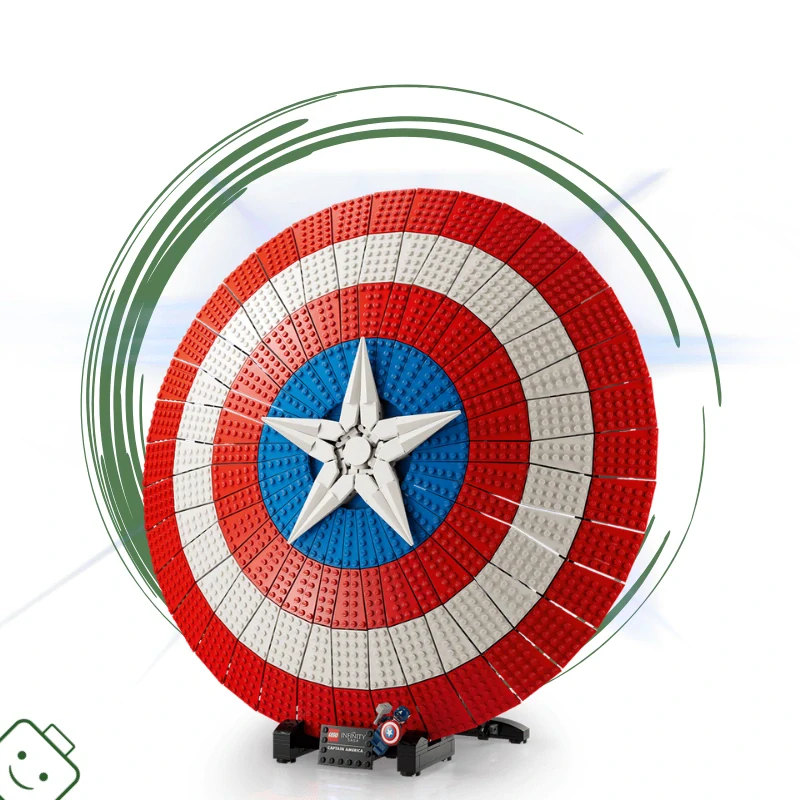 LEGO® Marvel Štít Kapitána Ameriky / 76262