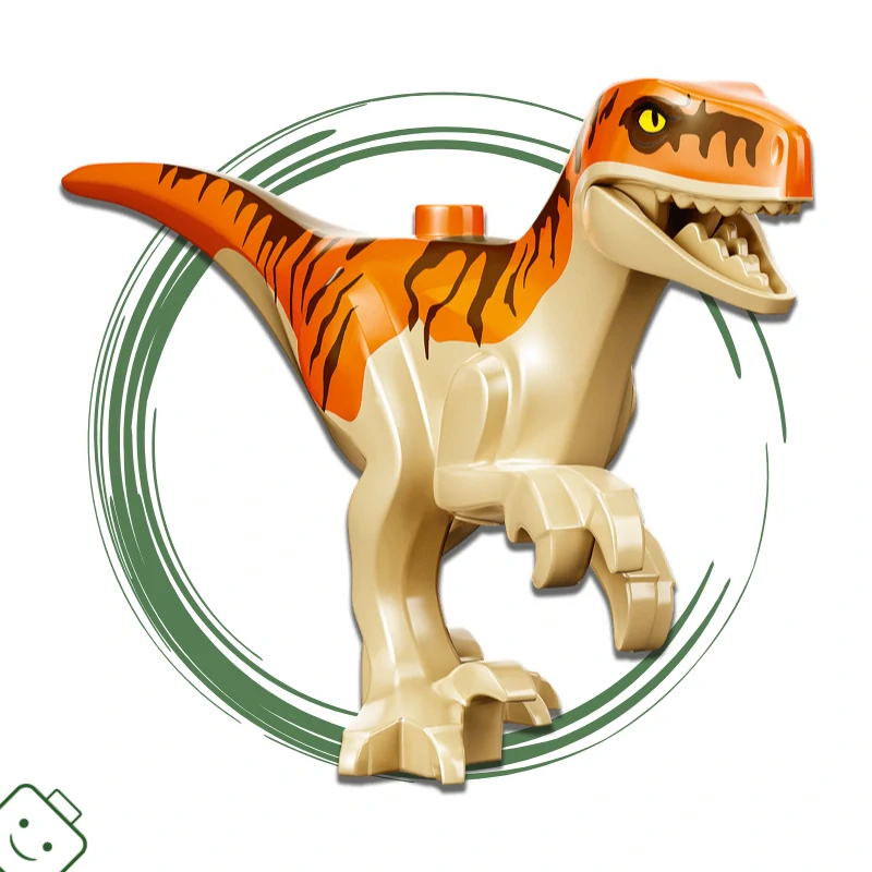 LEGO® Jurassic World™ Útěk T-rexe a atrociraptora / 76948