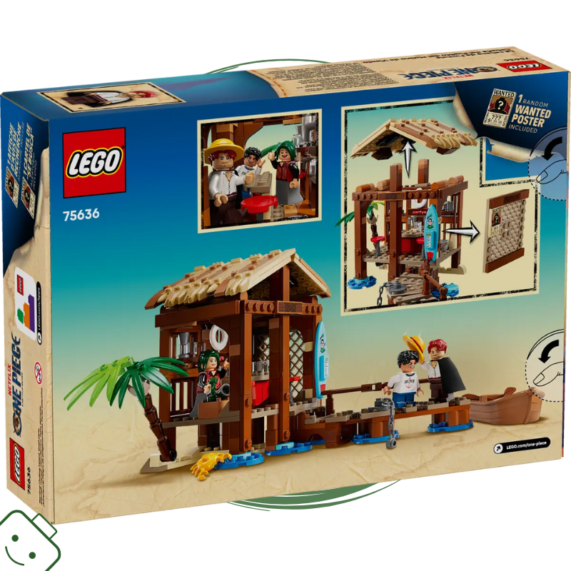LEGO® ONE PIECE Chatrč v Mlýnové vesnici / 75636