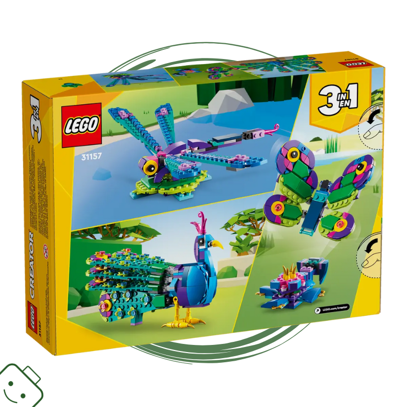 LEGO® Creator 3 v 1 Exotický páv / 31157