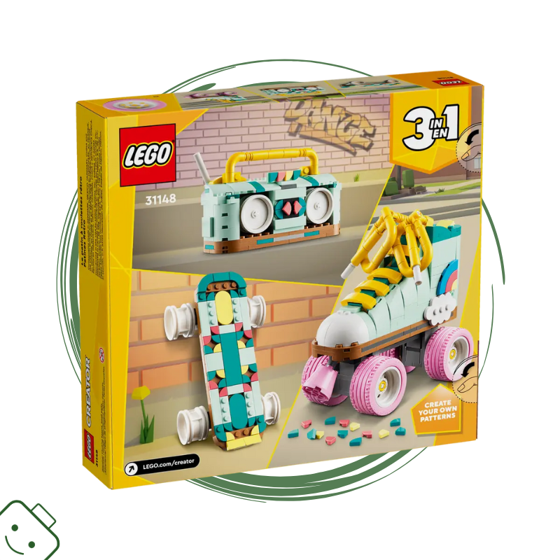 LEGO® Creator 3 v 1 Retro kolečkové brusle / 31148