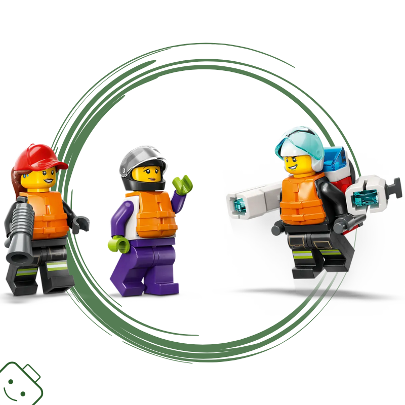 LEGO® City Hasičská záchranná loď a člun / 60373