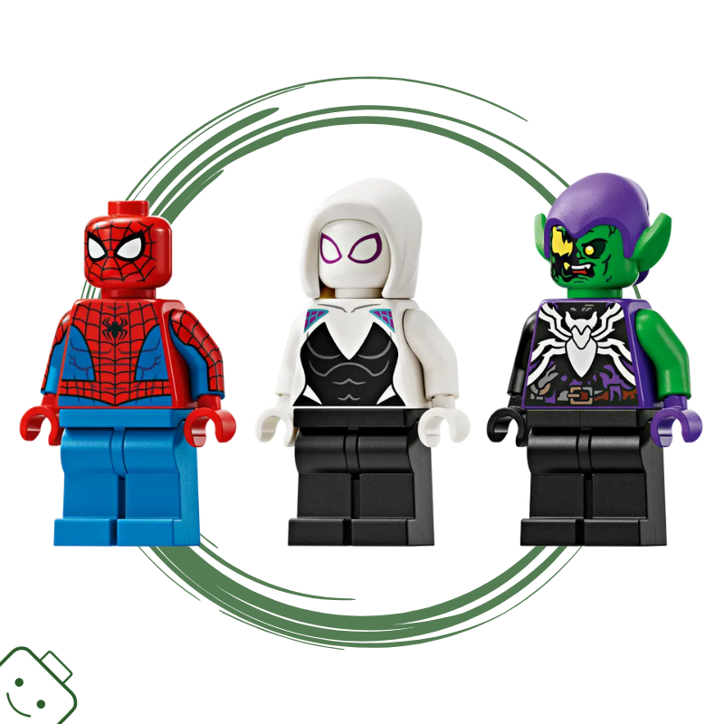 LEGO® Marvel Spider-Manovo závodní auto a Venom Zelený goblin / 76279
