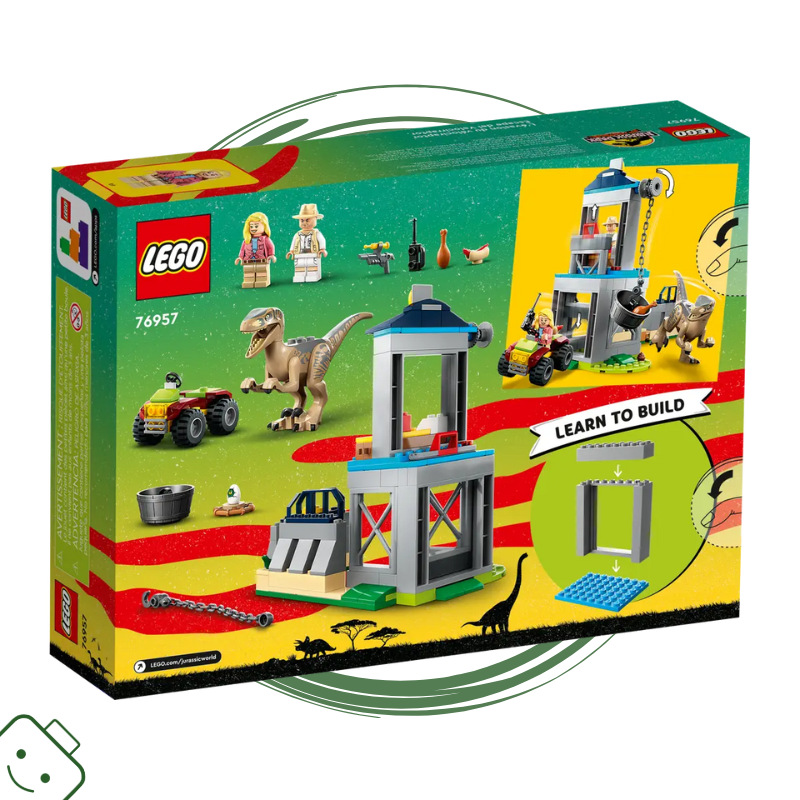 LEGO® Jurassic World™ Útěk velociraptora / 76957