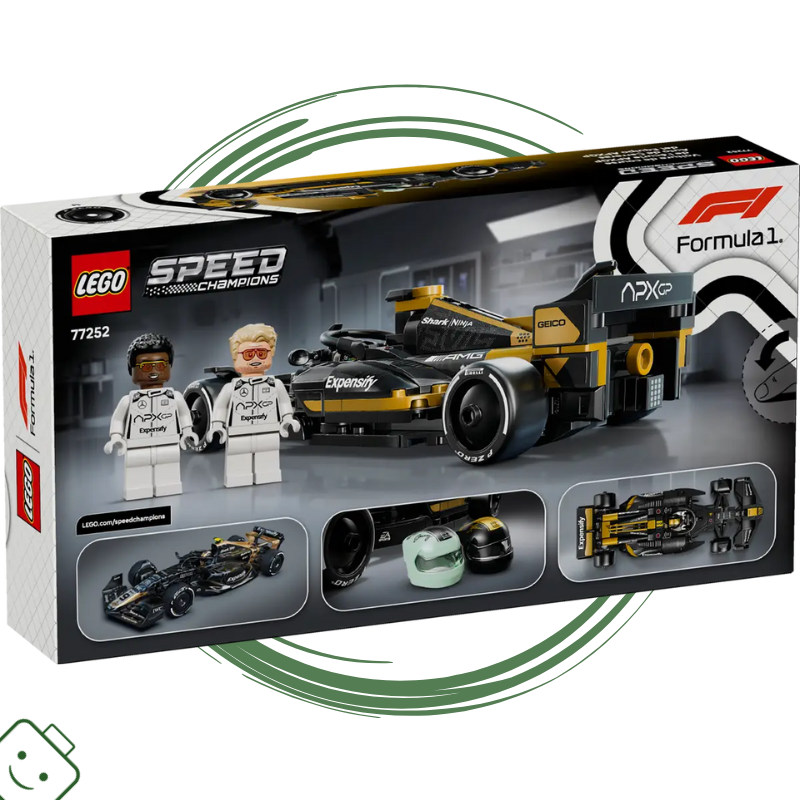LEGO® Speed Champions Závodní auto týmu APXGP z filmu F1® / 77252