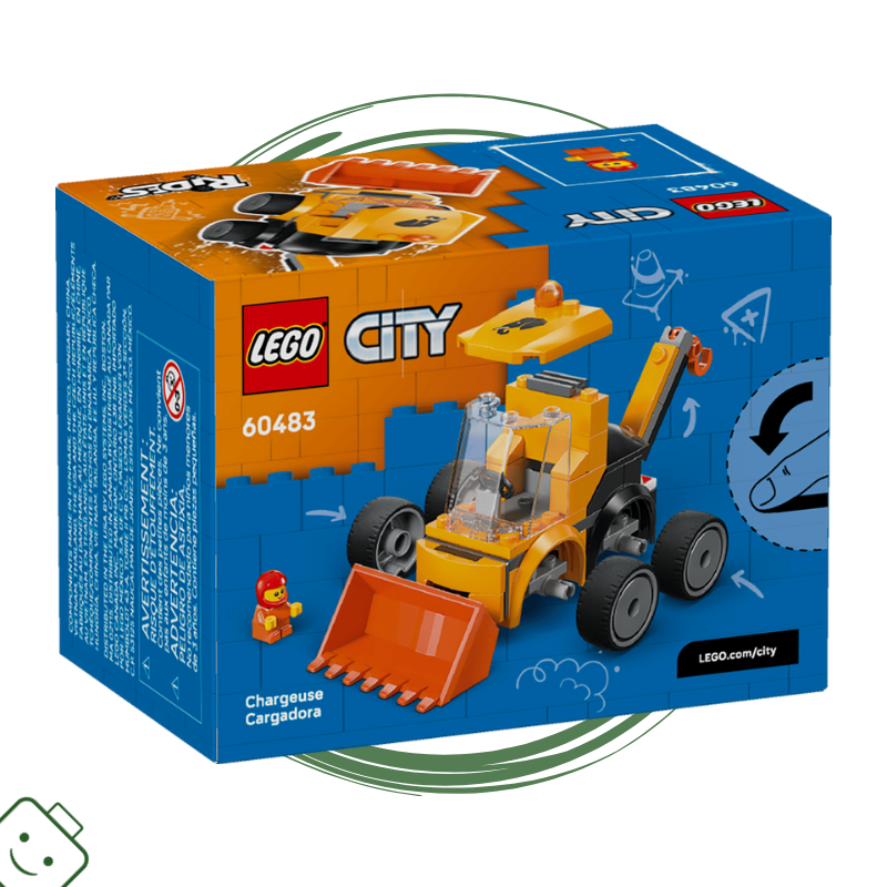 LEGO® City Autíčka – Stavební nakladač / 60483