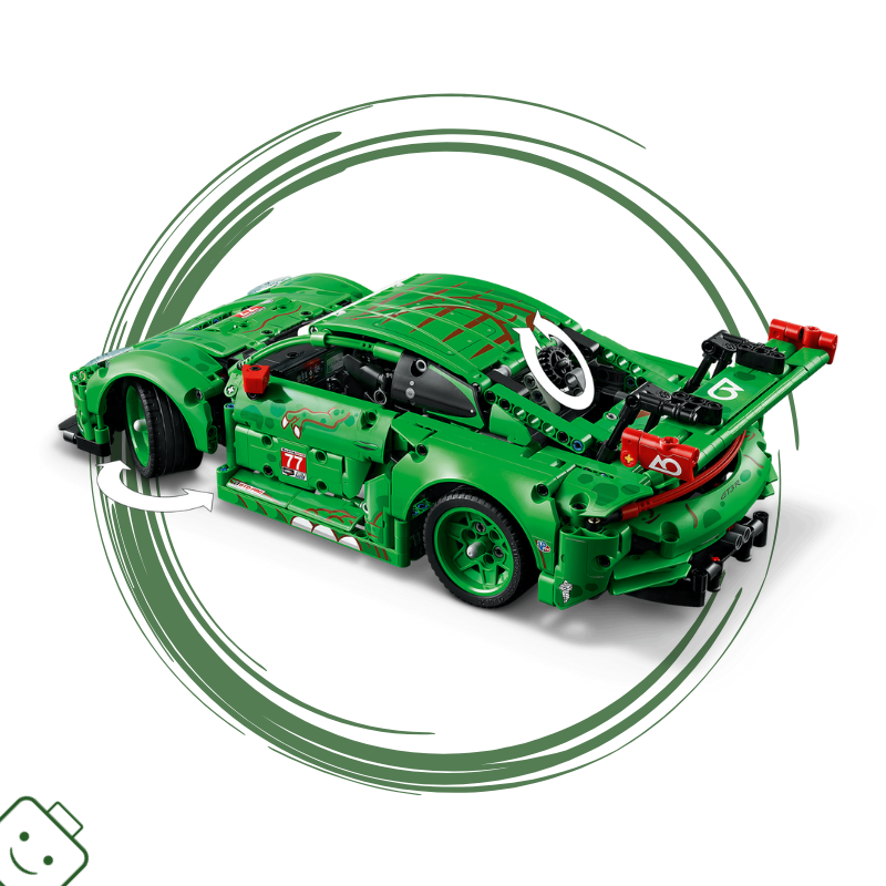 LEGO® Technic Auto Porsche 911 GT3 R REXY AO Racing / 42224
