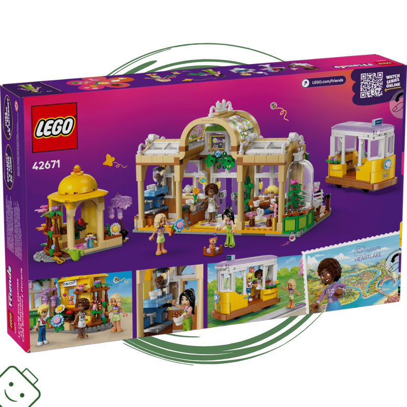 LEGO® Friends Kavárna plná rostlin a květinářství / 42671