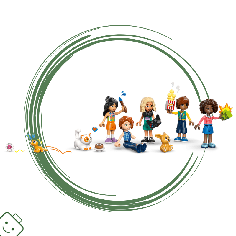 LEGO® Friends Klubovna pro kamarády v městečku Heartlake / 42689