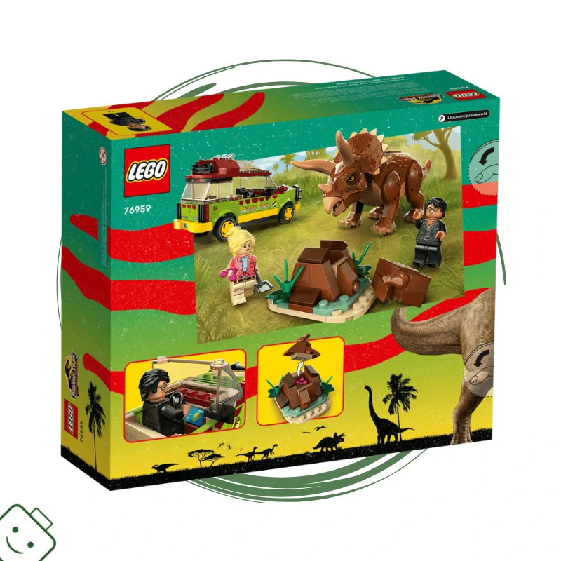 LEGO® Jurassic World™ Zkoumání triceratopse / 76959