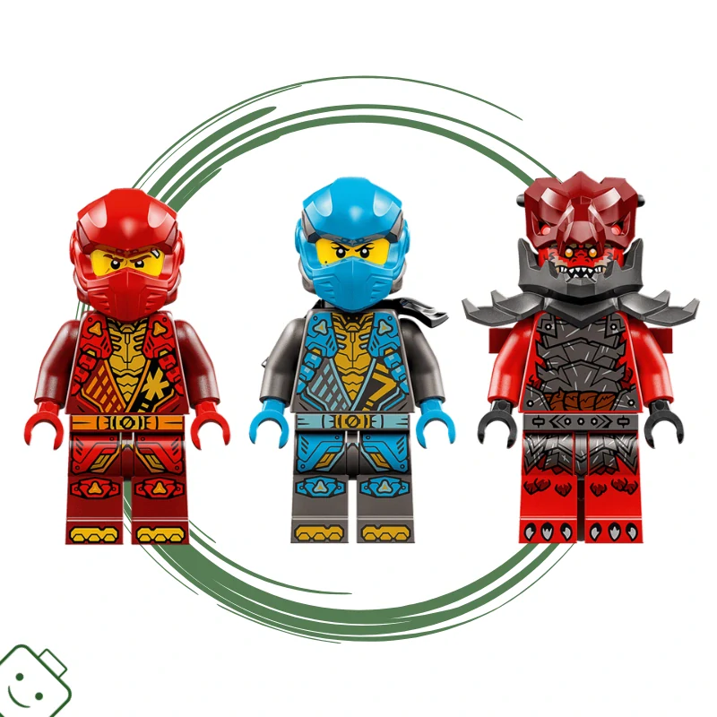LEGO® NINJAGO® Kaiův bouřný jezdec a robot / 71830