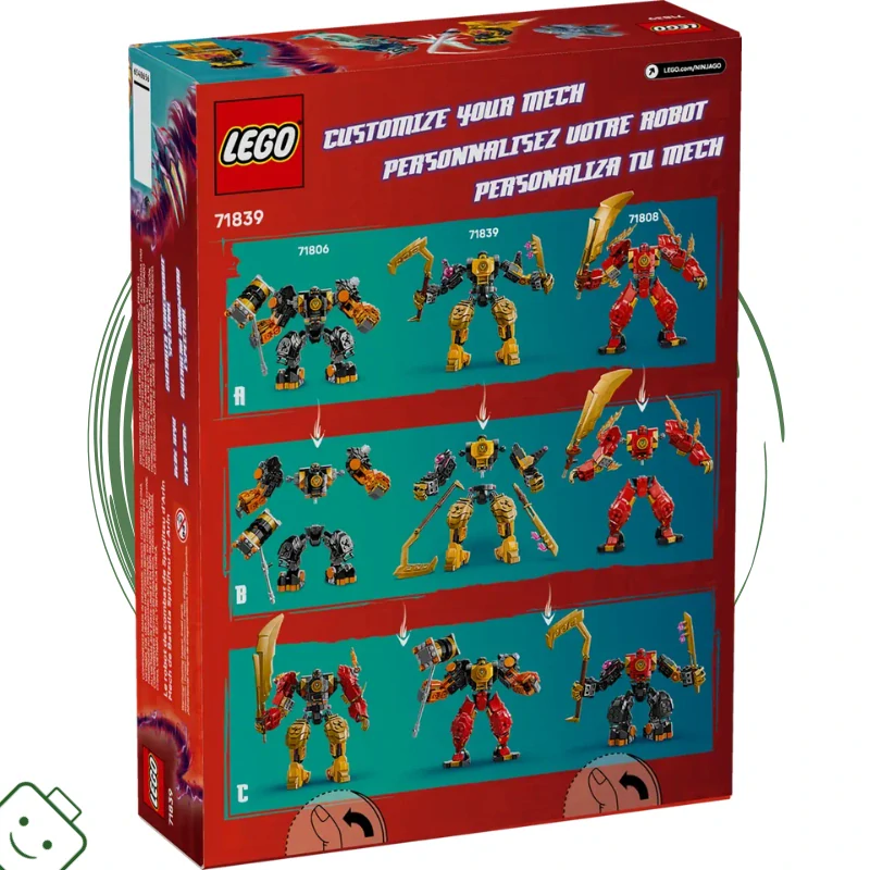 LEGO® NINJAGO® Arin a bojový robot Spinjitzu / 71839
