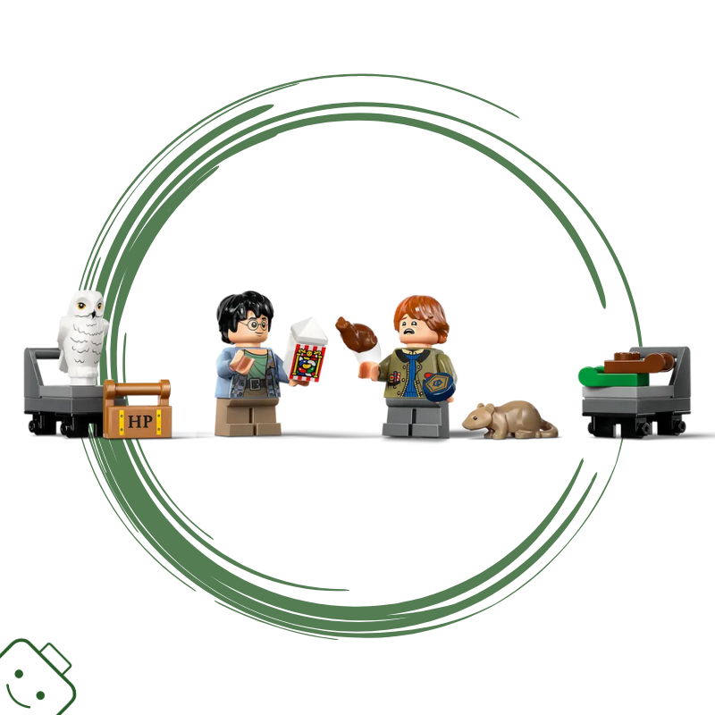 LEGO® Harry Potter Knižní zarážka: Spěšný vlak do Bradavic - obal 2. jakosti / 76450-4