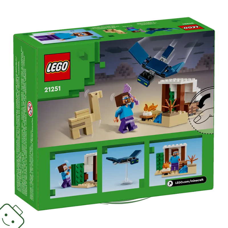 LEGO® Minecraft® Steve a výprava do pouště / 21251