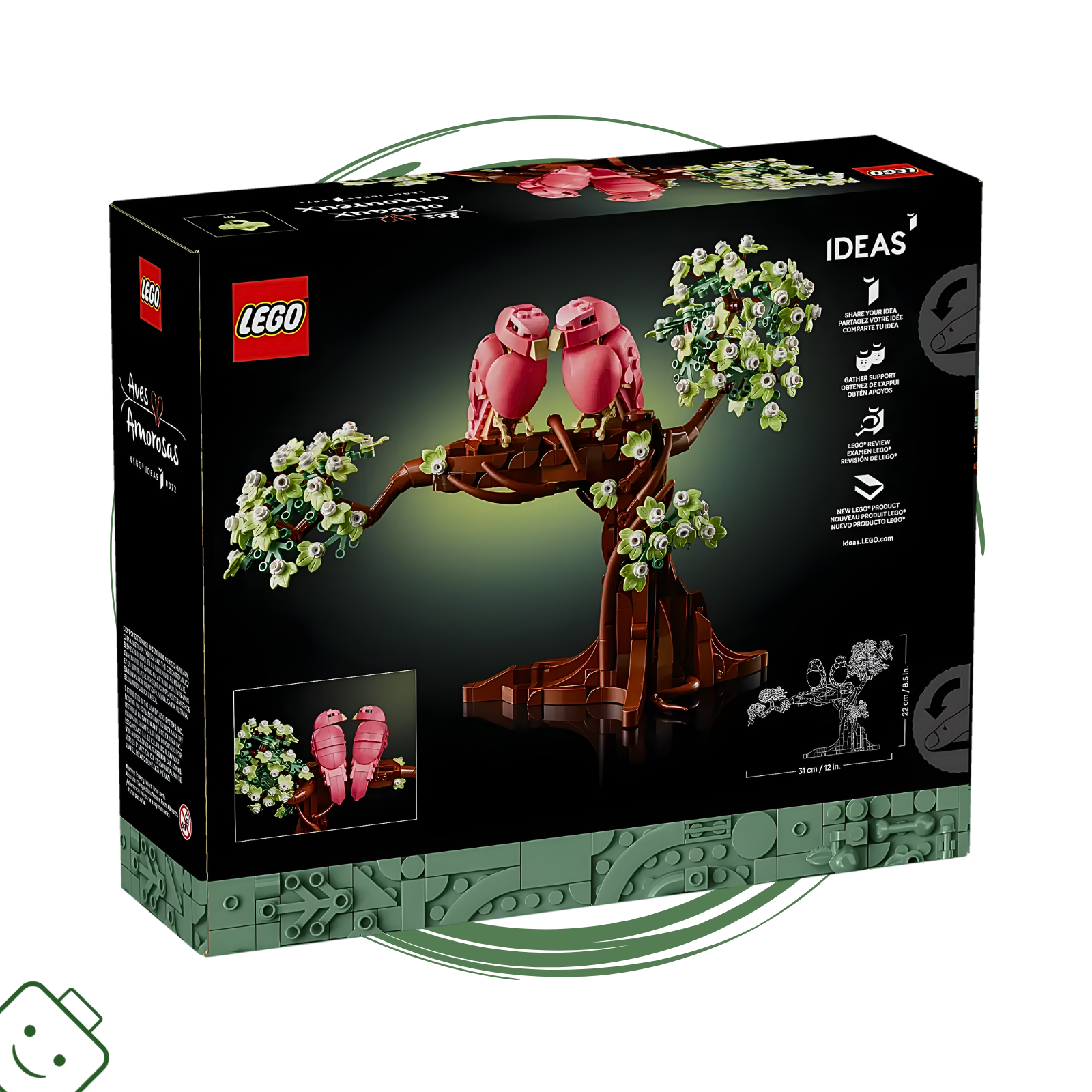 LEGO® Ideas Zamilovaní ptáčci / 21365