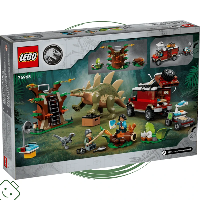 LEGO® Jurassic World™ Dinosauří mise: Objev stegosaura / 76965