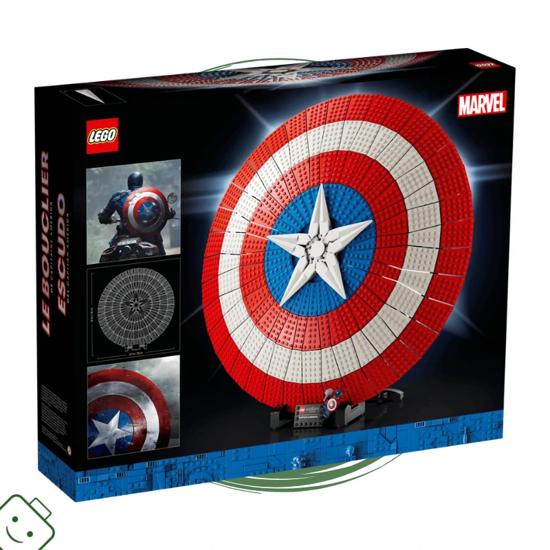 LEGO® Marvel Štít Kapitána Ameriky / 76262