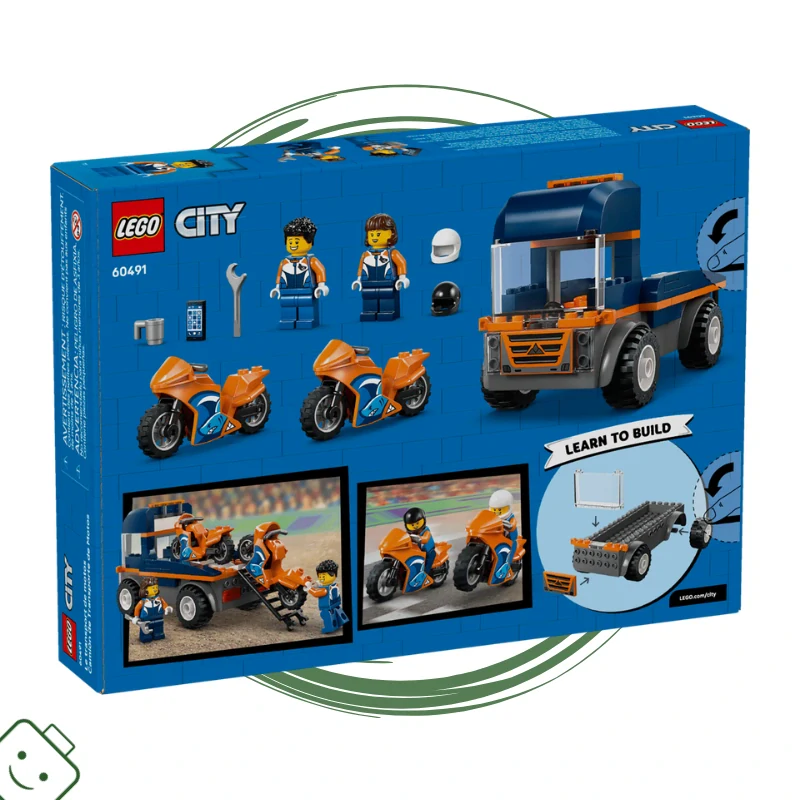 LEGO® City Kamion na přepravu motorek / 60491