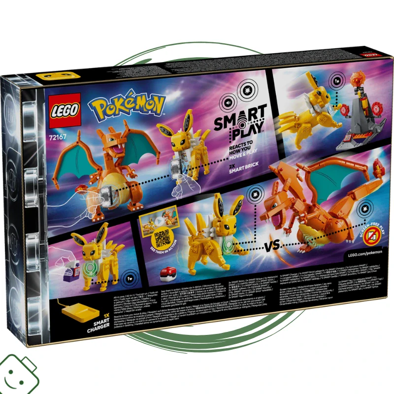 LEGO® Pokémon™ SMART Play™: Poslední bitva – Charizard vs. Jolteon / 72167