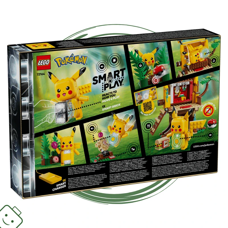 LEGO® Pokémon™ SMART Play™: Tréninkový dům a Pikachu / 72164