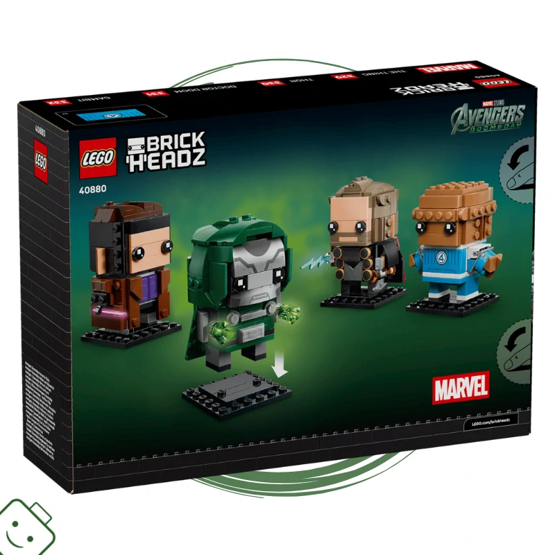 LEGO® BrickHeadz Avengers: Doomsday: Hrdinové a padouch / 40880