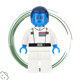 LEGO® minifigurka Star Wars™ Grand Admiral Thrawn / 75170 sw0811
