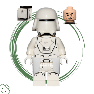 LEGO® minifigurka Star Wars™ First Order Snowtrooper with Kama / 75202 sw0657