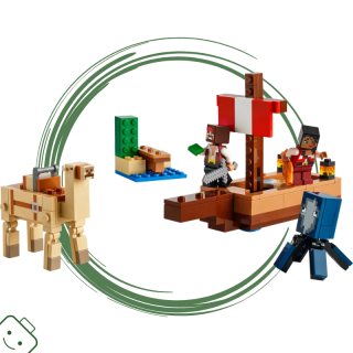 LEGO® Minecraft® Plavba na pirátské lodi / 21259