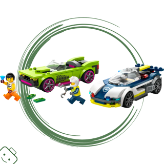 LEGO® City Honička policejního auta a sporťáku / 60415