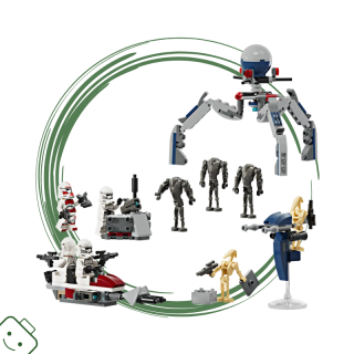LEGO® Star Wars™ Bitevní balíček klonového vojáka a bitevního droida / 75372