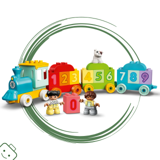 LEGO® DUPLO® Vláček s čísly – Učíme se počítat / 10954