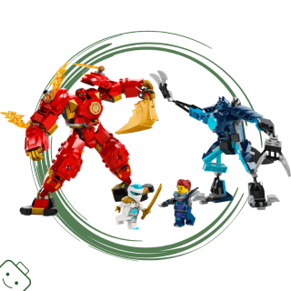 LEGO® NINJAGO® Kaiův živelný ohnivý robot / 71808