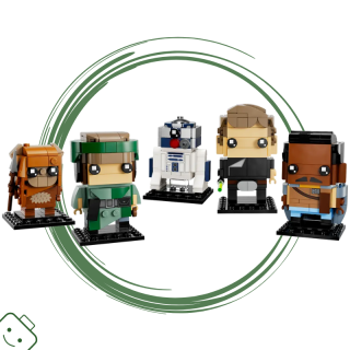 LEGO® BrickHeadz Star Wars™ Hrdinové bitvy o planetu Endor™ / 40623